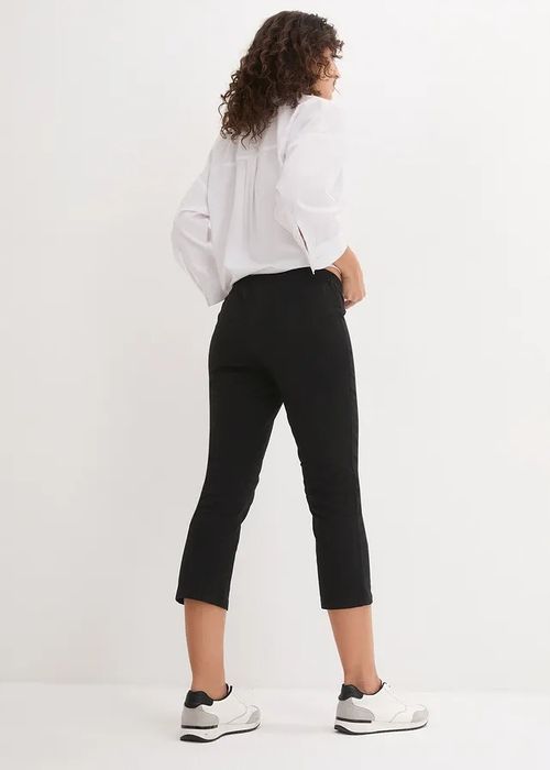 B.P.C tregginsy ze stretchem 3/4 czarne r.36