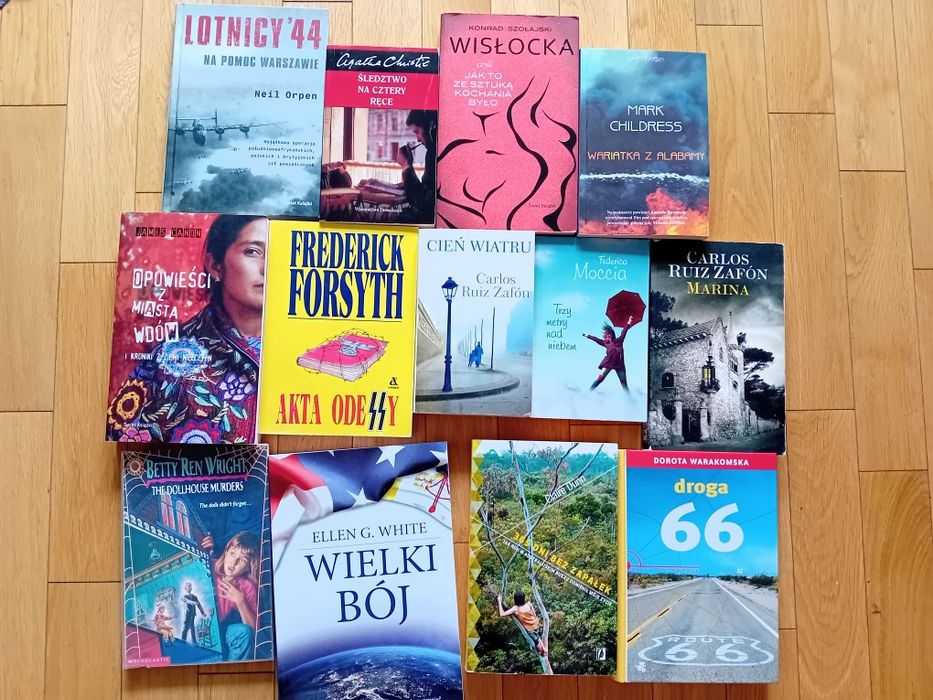 Książki mix różne tytuły
