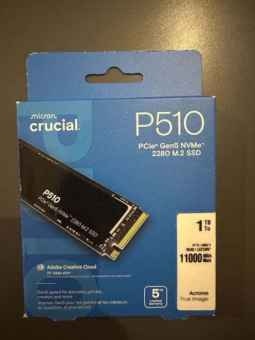 Crucial dysk p510 1tb