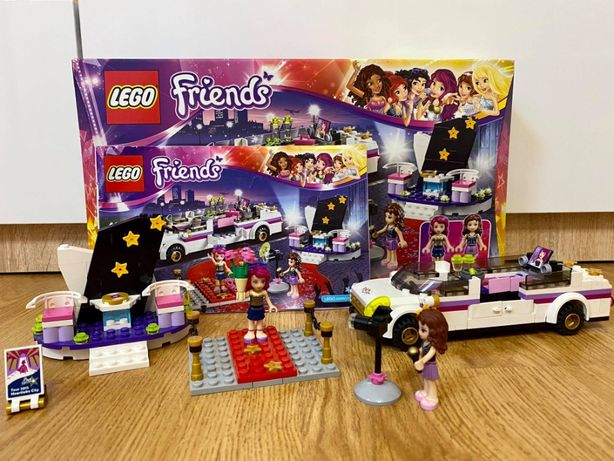 LEGO Friends 41107 - Limuzyna Gwiazdy Pop - stan idealny+pudełko