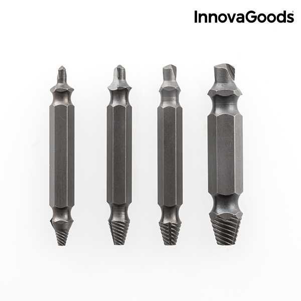 Brocas para extrair Parafusos Danificados (Pack de 4)
