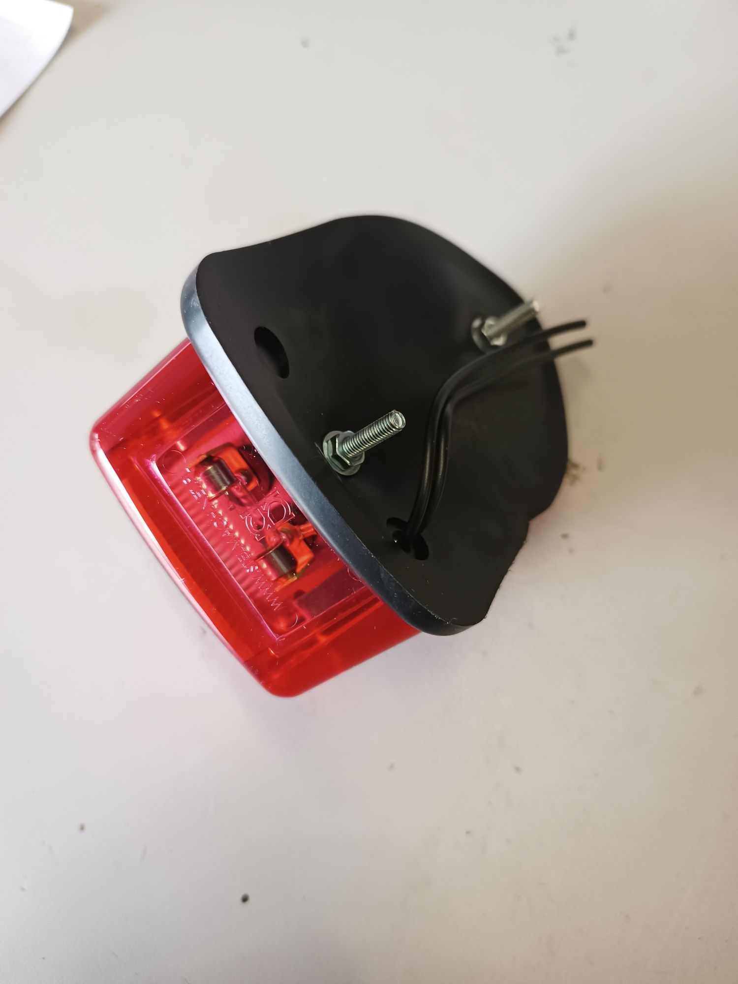 Nowa lampa tył SHL m11 junak WSK b1 dwuramówka