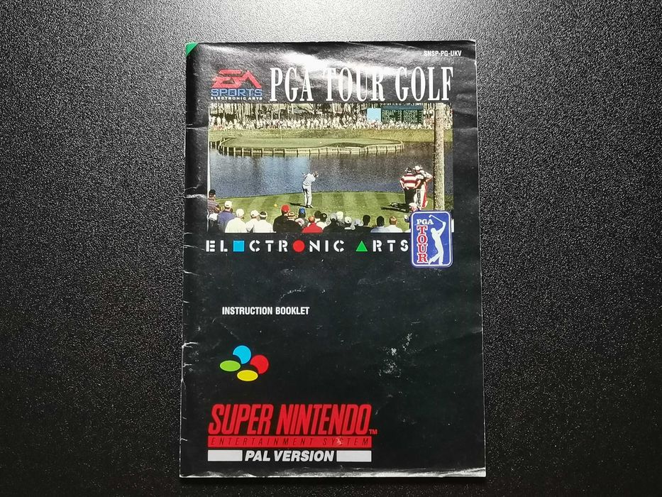 Super Nintendo PGA Tour Golf