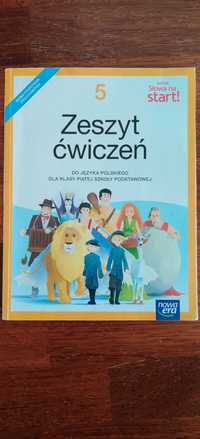 Zeszyt ćwiczeń do języka polskiego dla klasy piątej nowa era