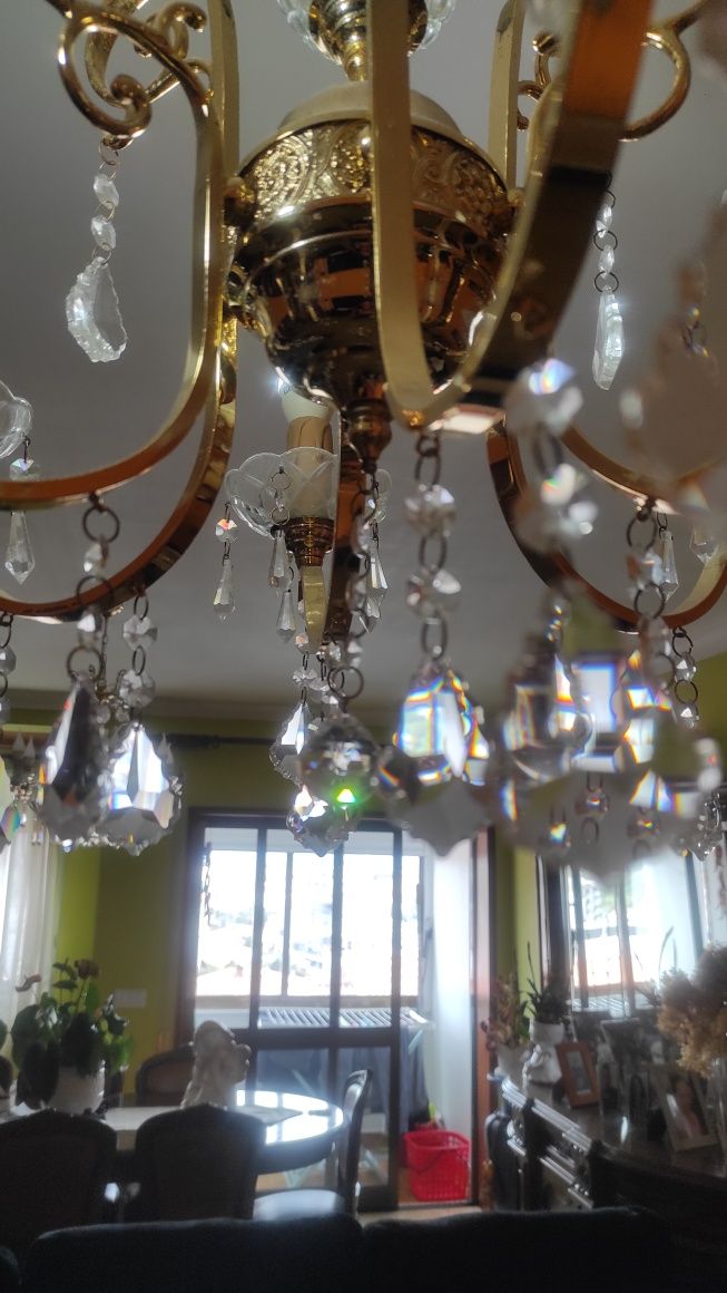 Candeeiros de cristal