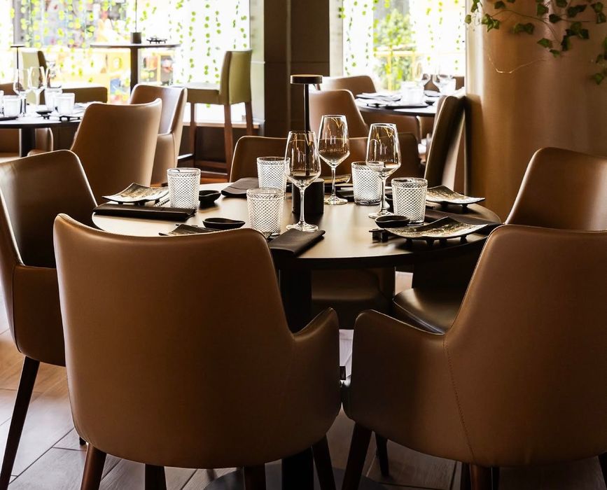 Cadeirões em pele para casa ou restaurante Cadeiras