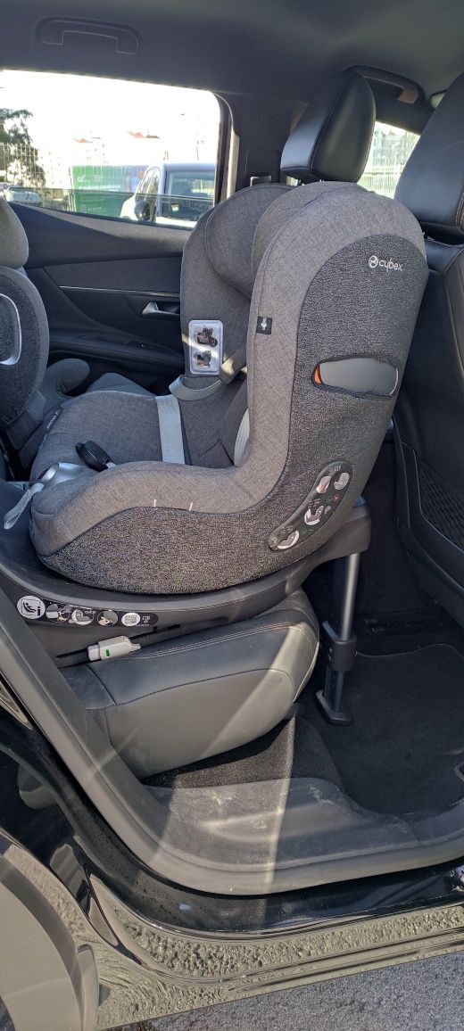 Cadeira cybex grupo 0+ e 1 com isofix