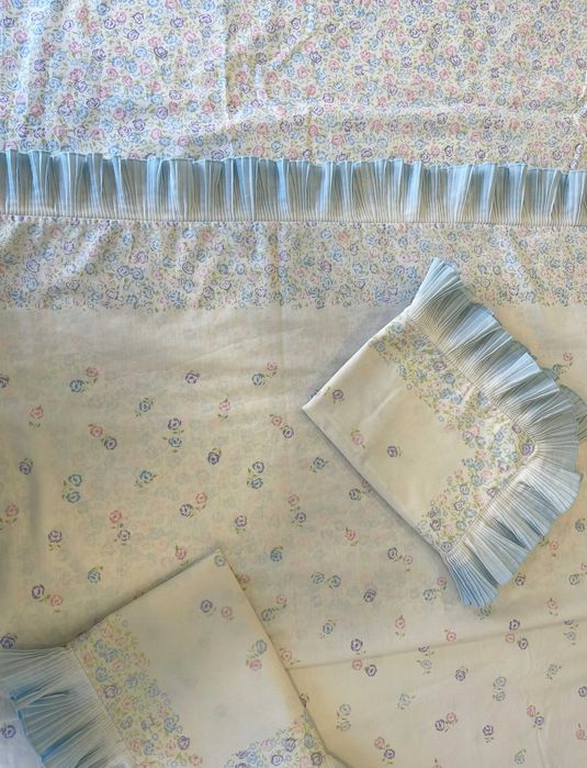 Cobertores pura lã  +  Lençóis para cama de casal