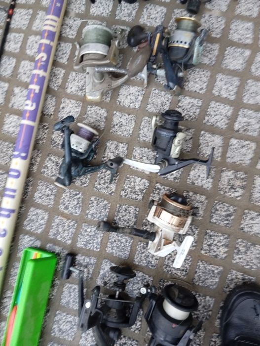 Material de pesca canas e carretes
