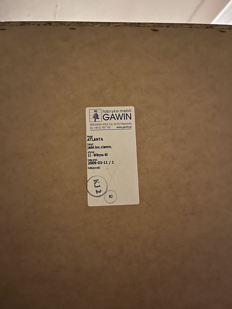 Szafa narożna z 2 skrzydłami stan bdb.