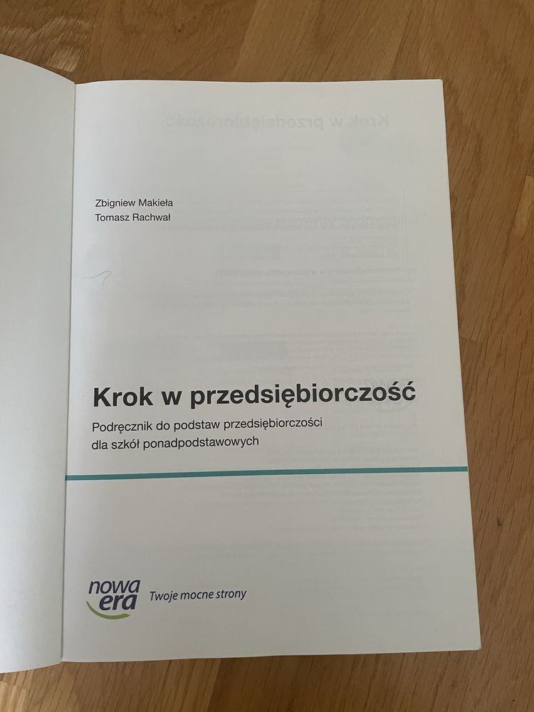 Krok w przedsiębiorczość nowa era