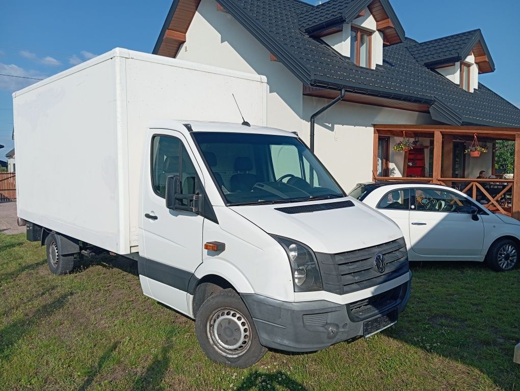 Volkswagen Crafter kontener 2013 r.