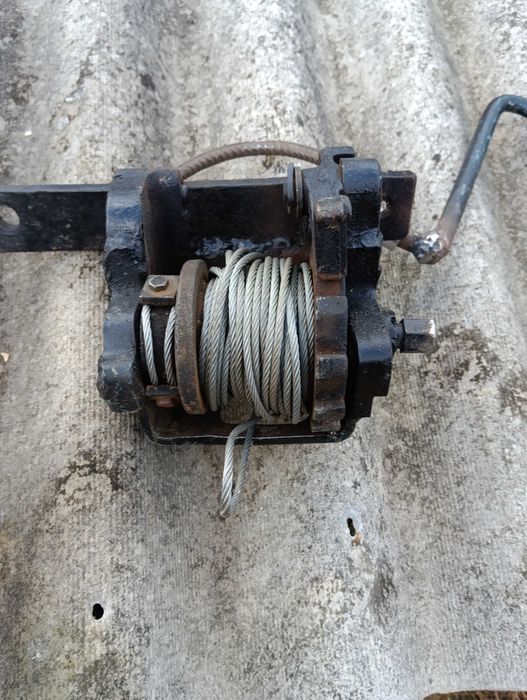 Лебідка ручна 10 метрів трос