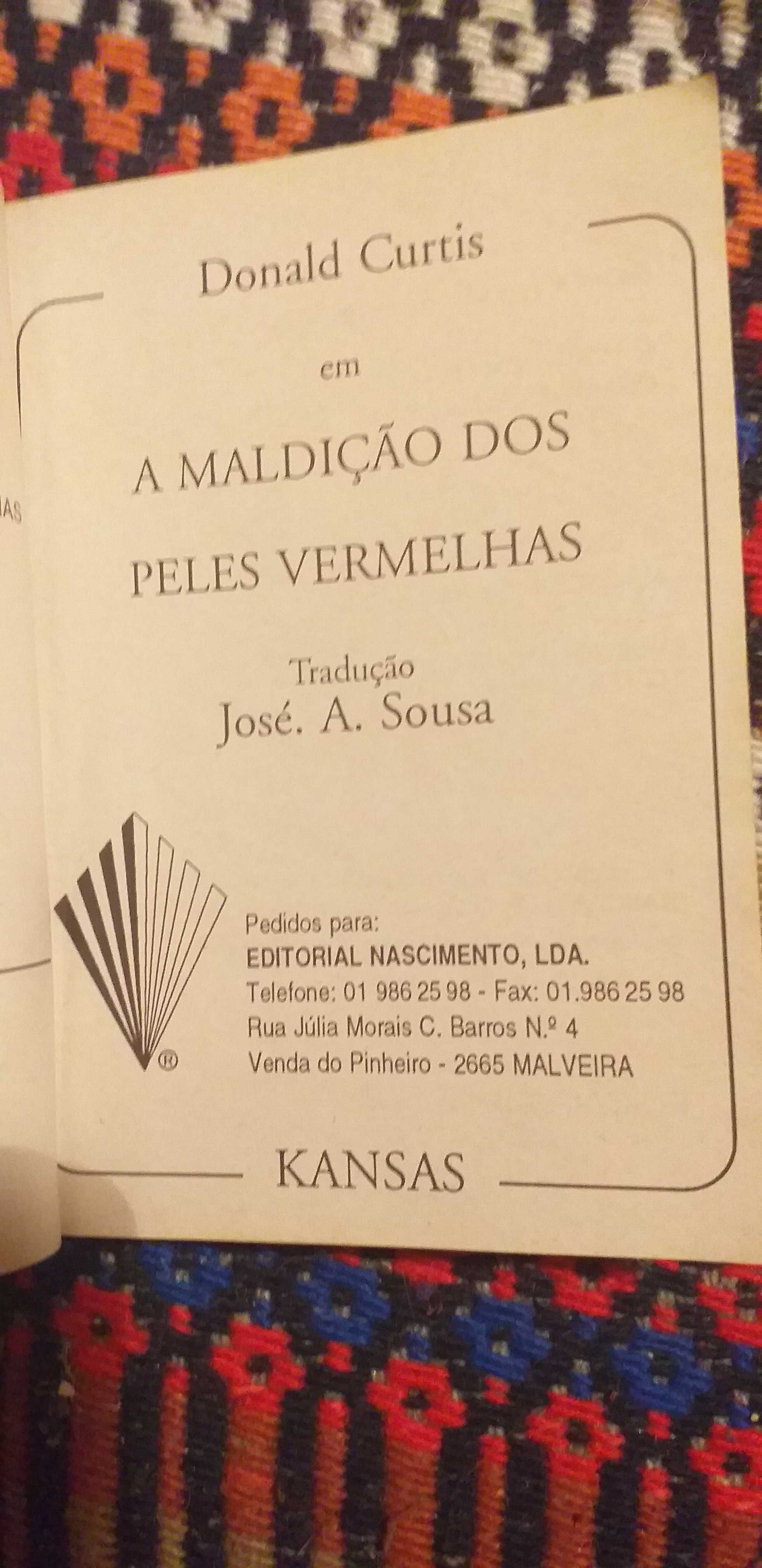 Donald Curtis - A maldição dos peles vermelhas - portes incluidos