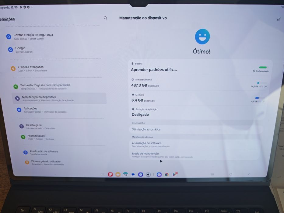 Samsung Tab S9 Ultra 14.6" 12GB/512GB  Graphite Semi-novo C/Garantia e