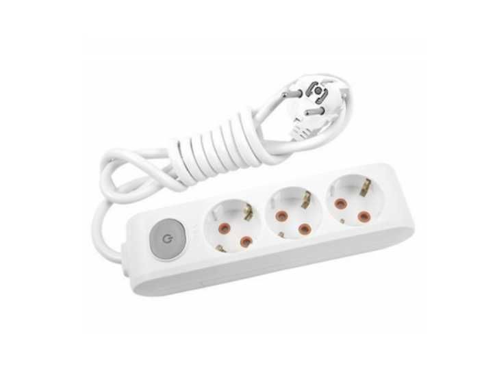 Мережевий подовжувач Panasonic X-tendia із заземленням 3 розетки, 5м