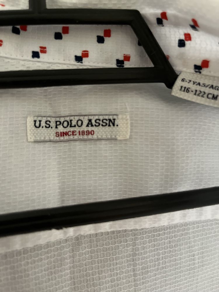 Нова сорочка U.S. POLO ASSN. 6-7 років, 116-122 см