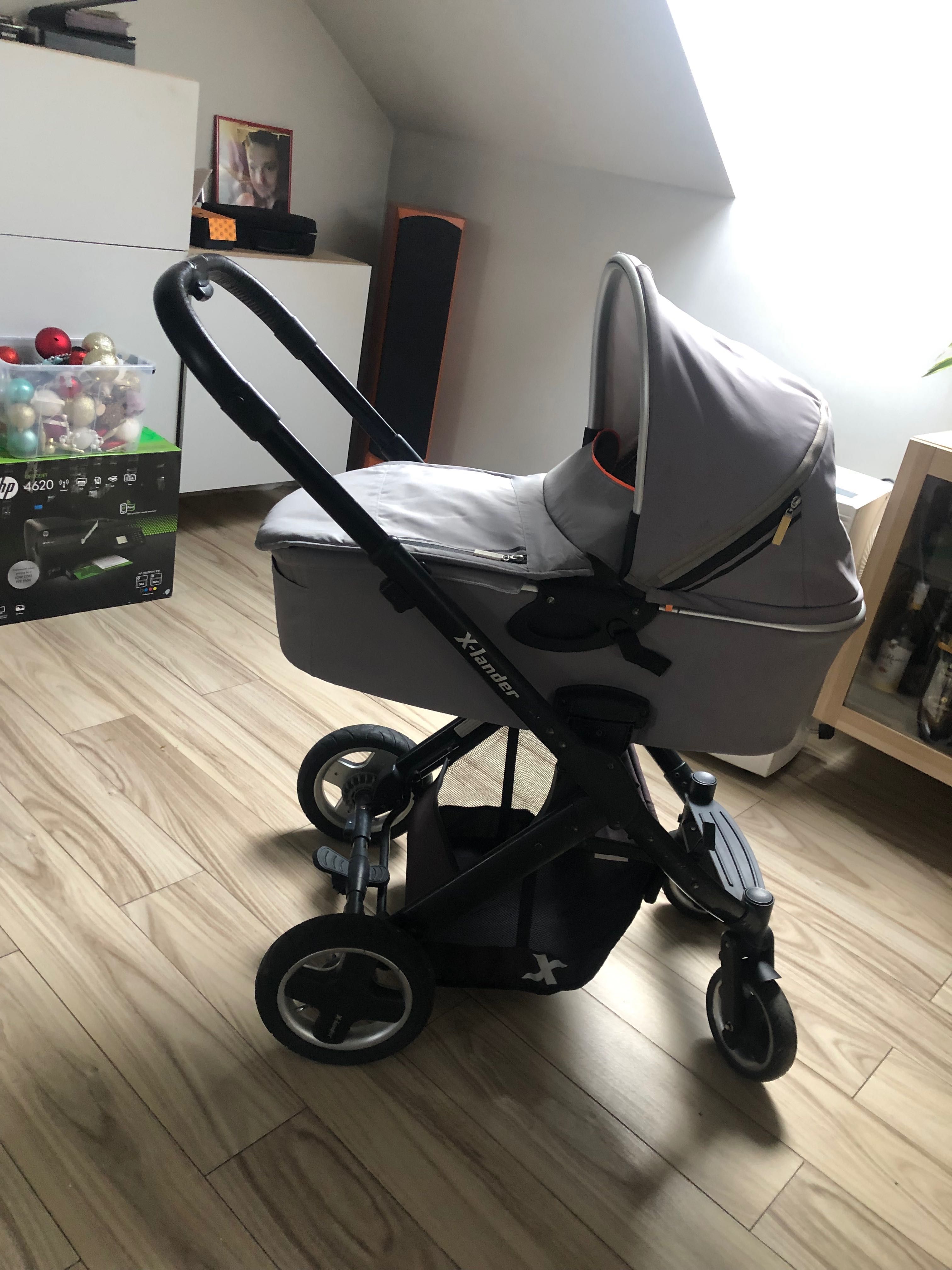 Wózek X-Lander X-Pulse z fotelikiem Maxi Cosi