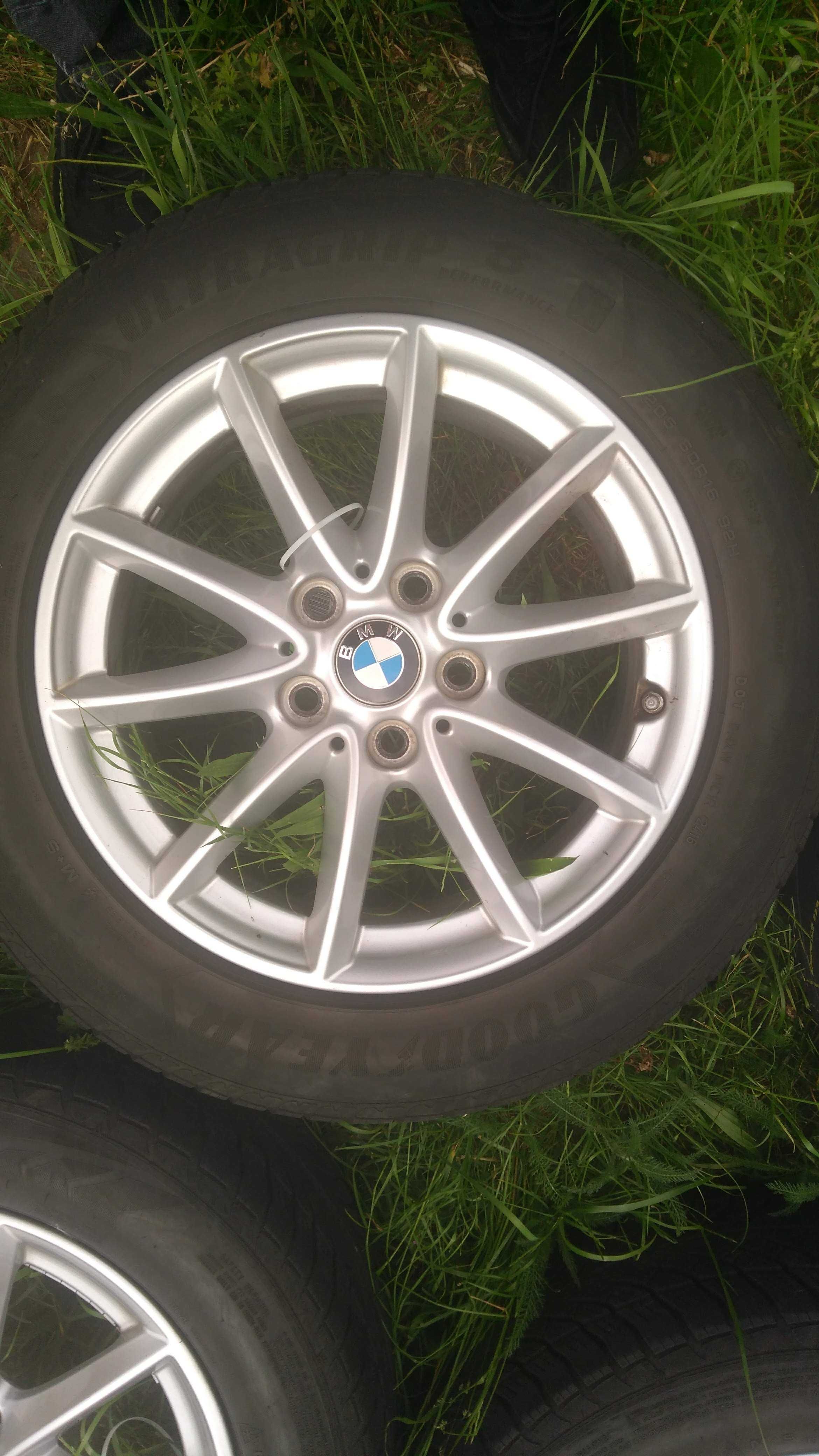 Felgi/kola 16" , 5x120, 205/60R16 zima BMW oryginal, zima