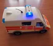Playmobil Ambulância Com Luzes e Som