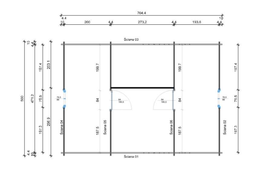 domek letniskowy / całoroczny MOZAMBIK 35 m2