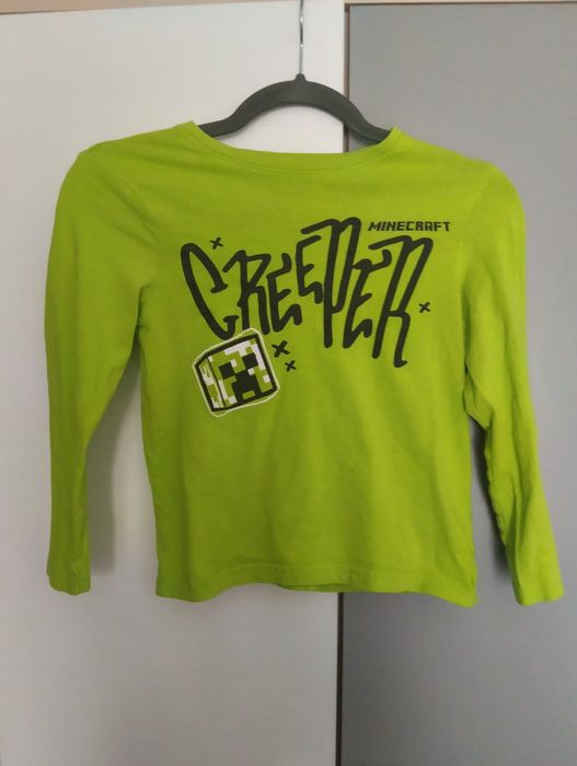 Zestaw bluza + bluzka Minecraft 128