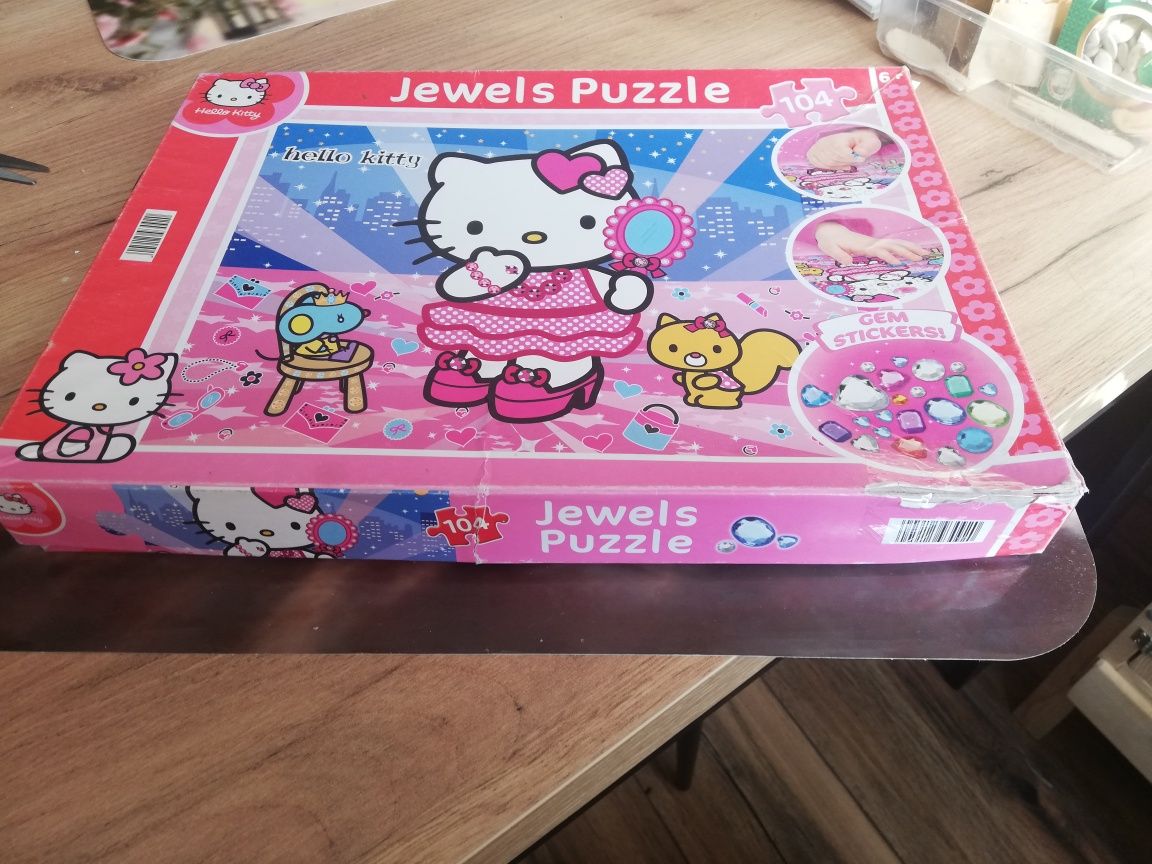 Puzzle 104 elementy Hello Kitty