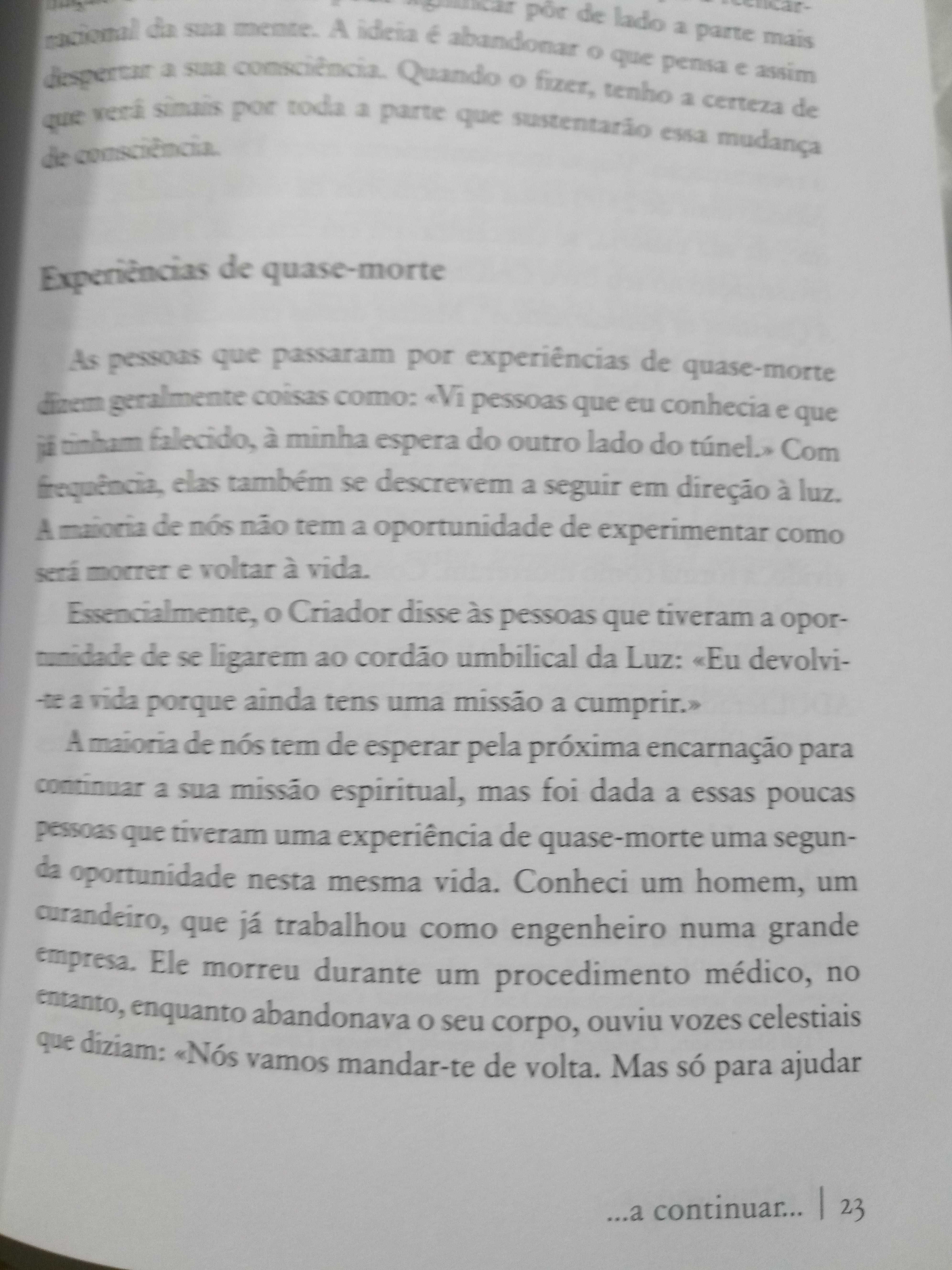 A Continuar... • Reencarnação • Karen Berg •  NOVO!