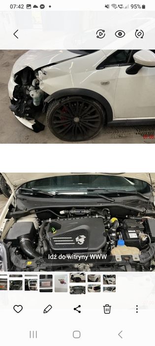 Fiat Punto ABARTH. H&R. Szwajcar. 1.4 TB. 190 KM. Bez rdzy.  Mały prze