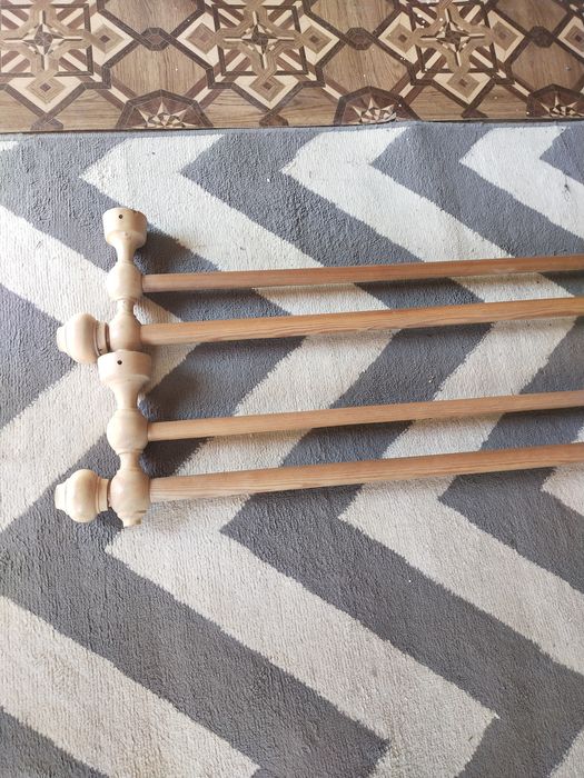 Drewniane karnisze 200 cm