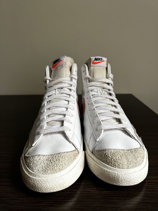 Кеди Nike Blazer Mid 77 White Atomic Pink CZ1055-110 Роз 40 на 25.5 см