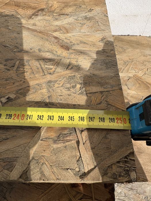 Sprzedam osb szalunek 2,5m + gotowe pręty gwintowane  + nakładki