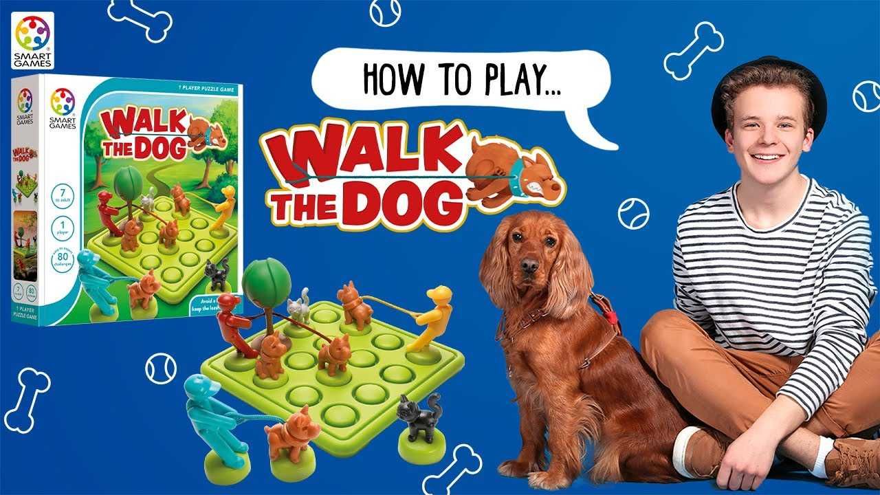 Нова гра Оригінал Прогулянка з собакою Smart Games walk the dog