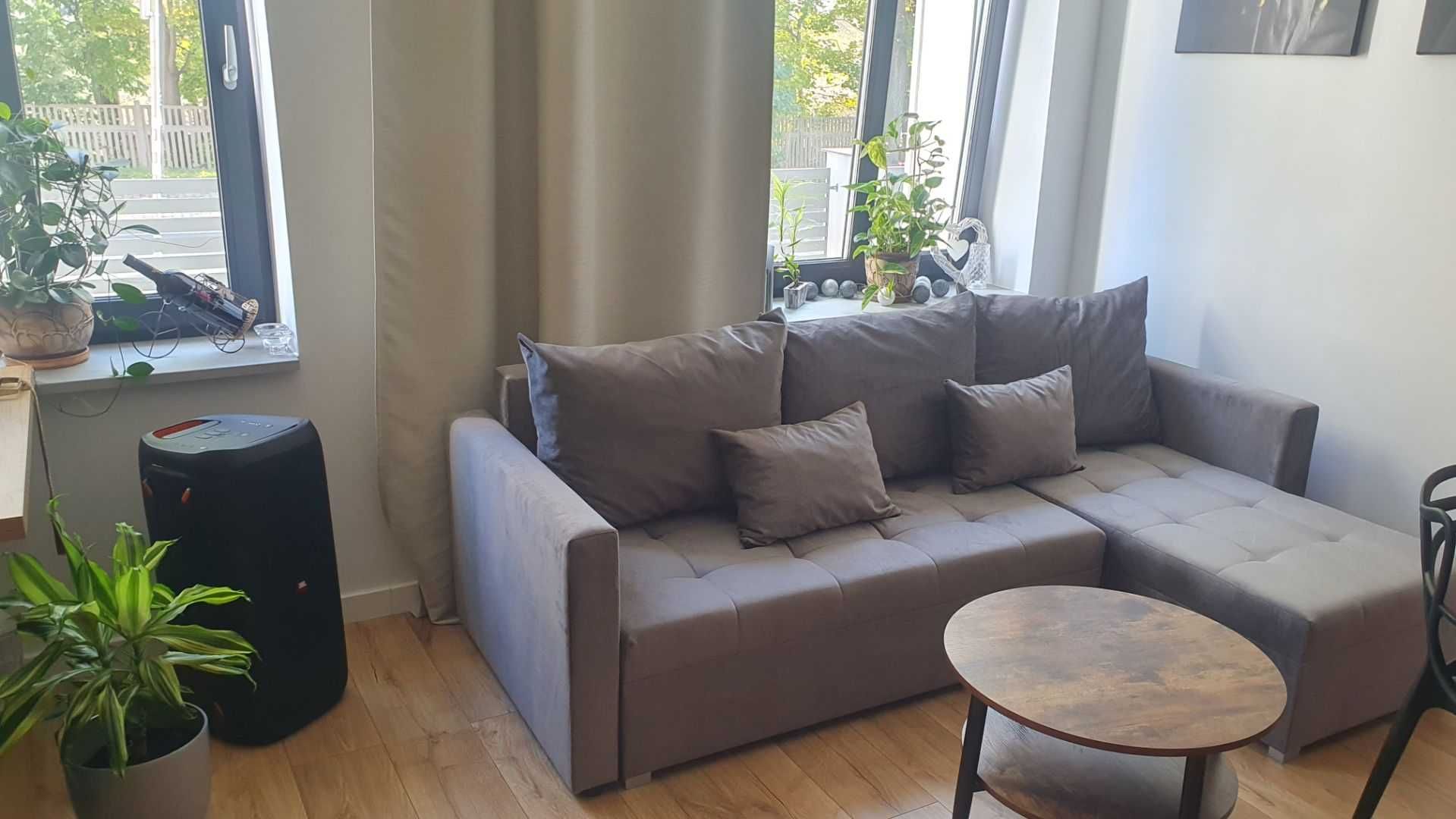Narożnik z funkcją spania