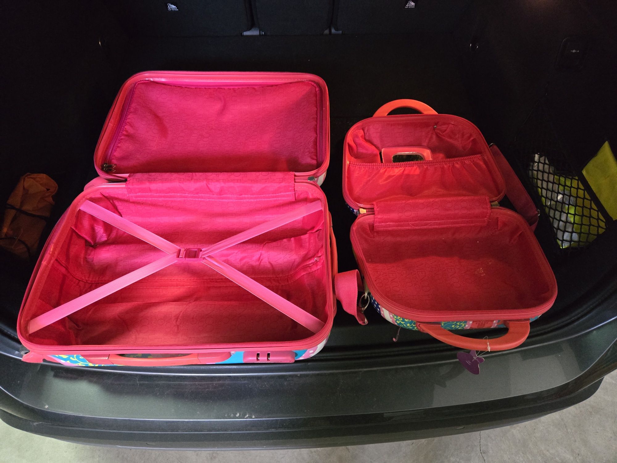 Mala viagem e necessaire