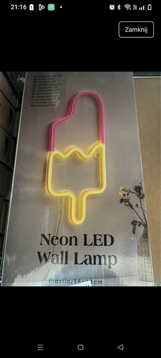 Neon oświetlenie LED