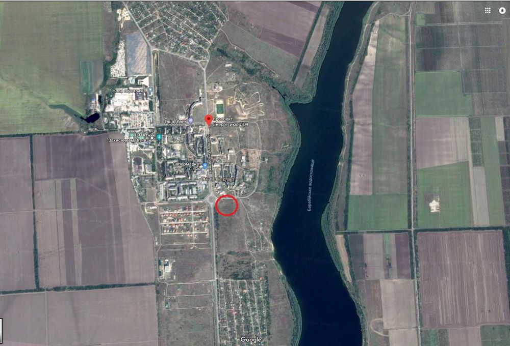 Продаж земельної ділянки на вул. Енергетиків, площа 0.4142 Га