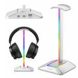 Stojak statyw na słuchawki gamingowy podświetlenie Rgb Led usb hub