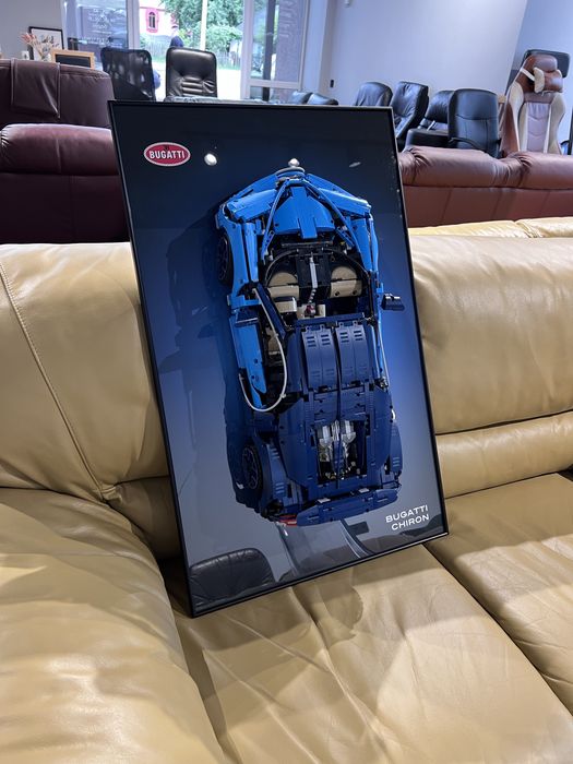 АРТ Рамка для LEGO Technic Bugatti Chiron 42083 Лего Техник Держатель
