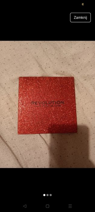 Paletka cieni revolution brokatowe