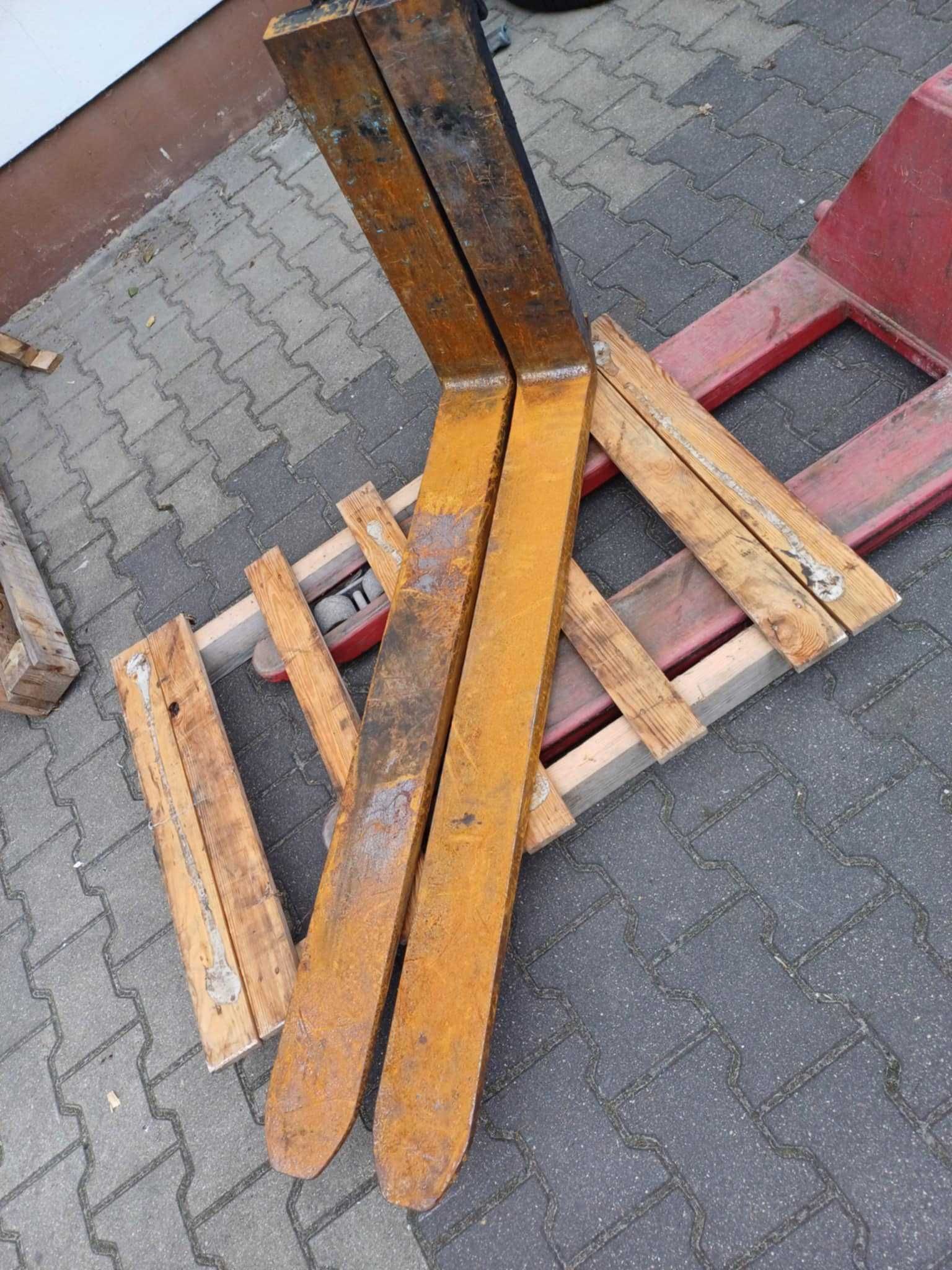 Widły do wózka widłowego ładowarki 120 cm
