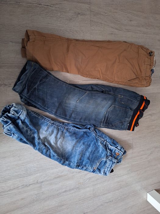 3- pak spodni 92 H&M