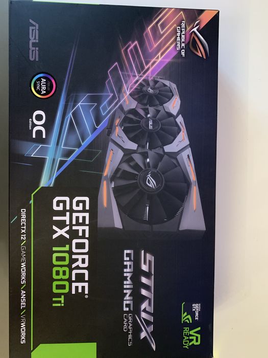 Asus GTX 1080Ti ROG Strix 11Gb