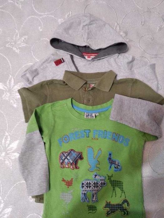 Комплект: 2 реглана і футболка поло. Cool Club, р.98