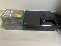 Xbox One + pad +12x gry