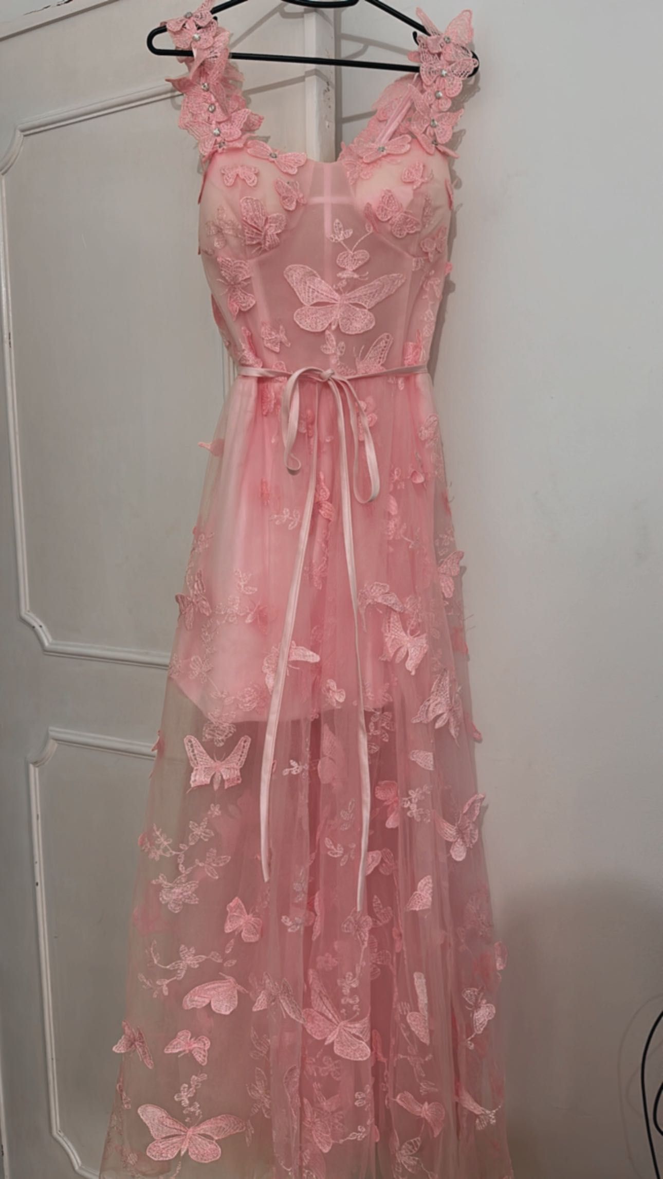 Vestido de festa borboleta