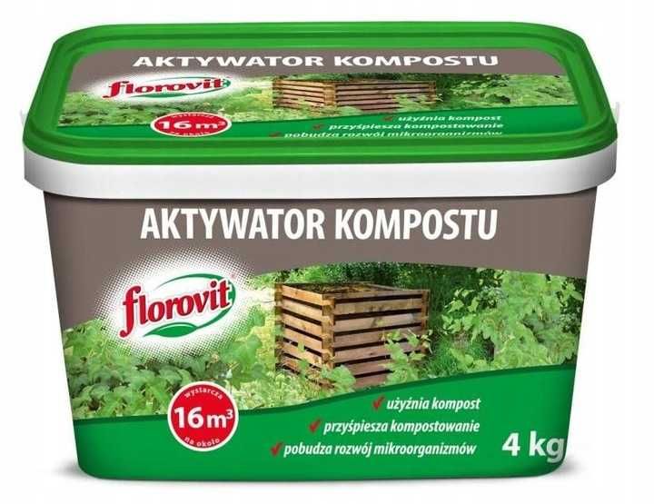 Środek do kompostowania, aktywator przyśpieszać kompostu NATURALNY