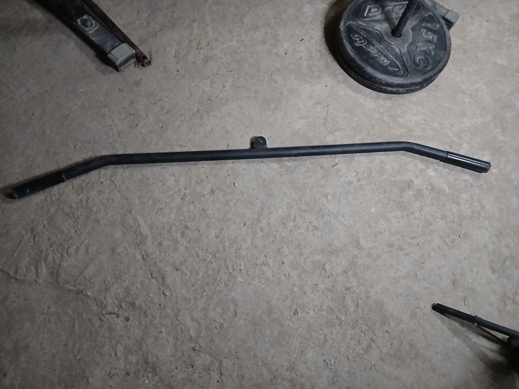 Sprzęt na siłownię +130kg obciążenia