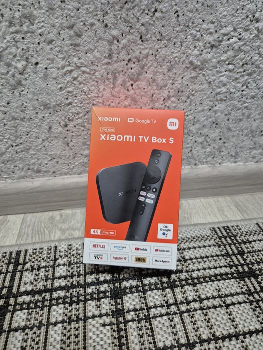 Xiaomi Smart TV Box S (2nd Gen) 4K / Ідеал стан / Google TV