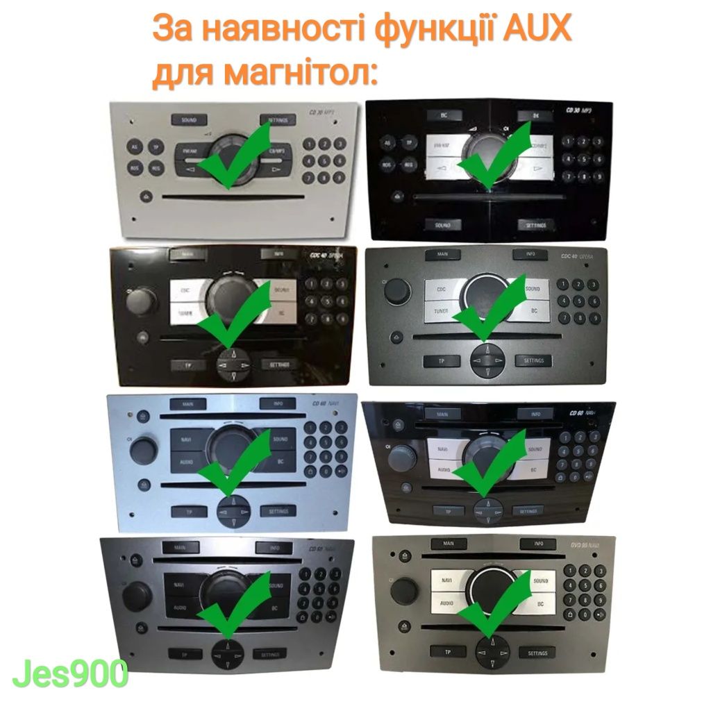 Bluetooth 5в1 Opel Опель AUX+USB+Громкая связь+SDкарта